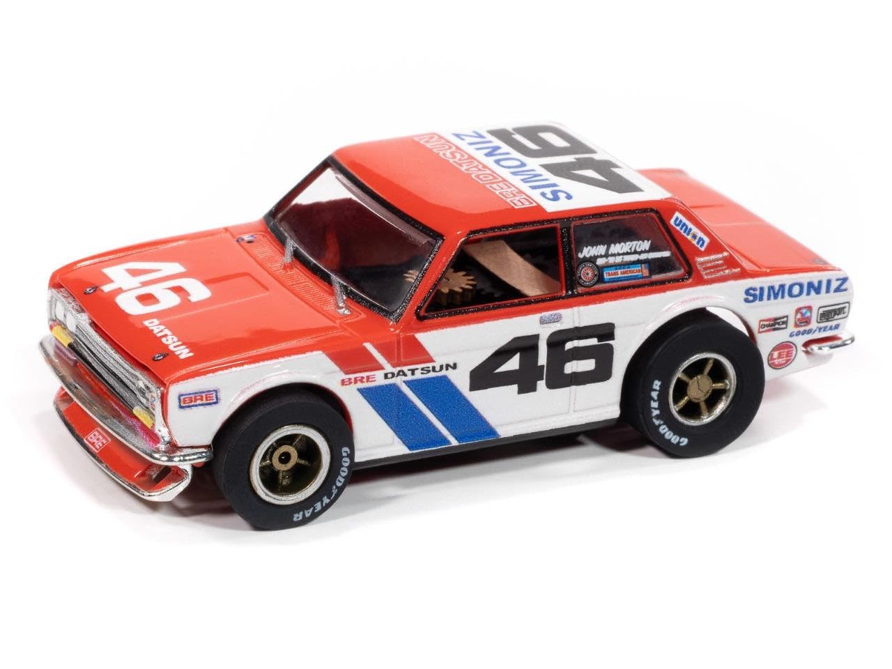 Amazon.com: SC420-1 Auto World Xtraction 1972 BRE Datsun 510#46 HO